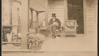 Figure 3. Last photograph of Grant, four days before death. Photograph by J.G. Gilman (1885), retrieved from the Library of Congress.5