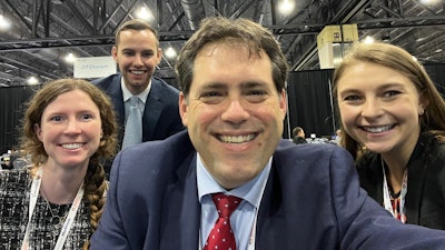 Dr. Chelius and colleagues at the 2022 Annual Meeting & OTO Experience in Philadelphia.