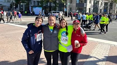 The Shah family participates in the Children’s National Hospital Race for Every Child.