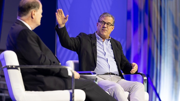 This is a photo of the Opioid Crisis discussion with journalist Sam Quinones.