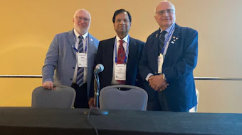 Left to right: Mark Phillips, MD, FASA, Uday Jain, MD, PhD, FACA, FASA, and Kumar G. Belani, MBBS, MS, FACA, FAAP, SAMBA-F