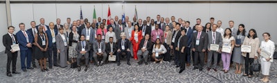 International physicians gathered at the IAB General Assembly at the AAO-HNSF 2024 Annual Meeting & OTO EXPO in Miami Beach, Florida.