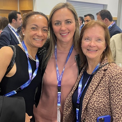 Maria V. Suurna, MD (center) AAO-HNSF Coordinator for International Affairs