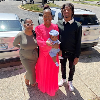 Theresa Nicely enjoys time with her children and grandchildren.