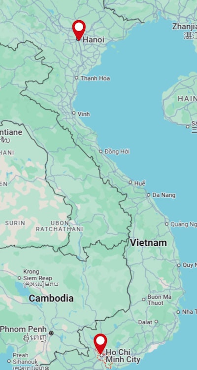 Vietname Map
