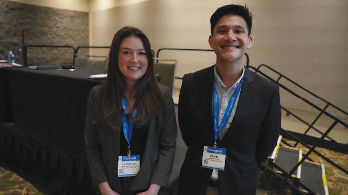 Laura Gleason, MD, and James Pham, MD, were two of the presenters selected to receive this year’s prestigious Everett C. Fox Memorial Award. Three other winners who had outstanding papers in laboratory and clinical research, but were not present upon the session’s conclusion, were Tran Do, MD, PhD, Umber Dube, MD, PhD, and Joseph Durgin, MD, MSc.