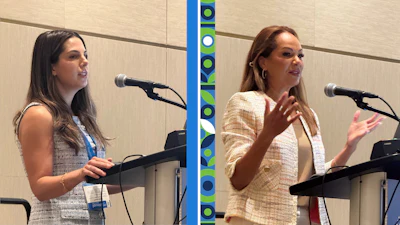 (Left) Janelle Nassim, MD, FAAD, and (right) Latanya Benjamin, MD, FAAD, FAAP