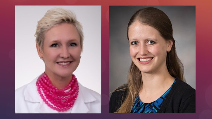 Head shots of Keri Holmes-Maybank, MD, MSCR, SFHM, and Anna-Maria South, MD, FACP, FASAM