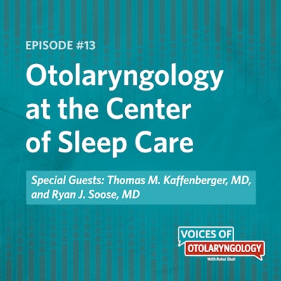 Ep13 Kaffenberger Soose Otolaryngology At The Center Of Sleep Care Libsyn