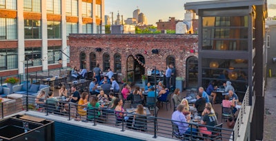 Livery’s two-story restaurant, housed in a refurbished 1890s stable yard, naturally directs guests to its spacious rooftop patio. With an exciting menu of revamped traditional Latin options such as empanadas and ceviche, Livery features a lively atmosphere in the heart of Indy's Mass Ave Cultural District.