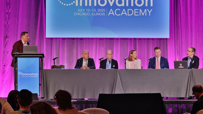 Session director Neal Bhatia, MD, FAAD, with panelists