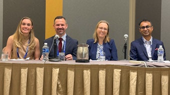 From left to right: Lindsey Rutland, MD, FASA, Anthony Fritzler, MD, FASA, Olga Leavitt, MD, and Sagar Mungekar, MD