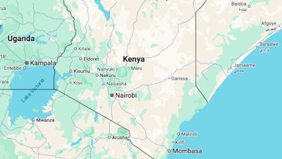Nairobi Kenya Map