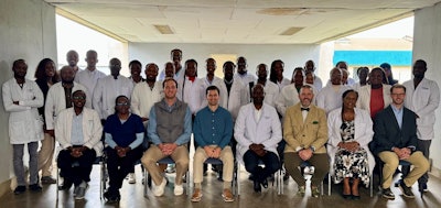 Otolaryngology and audiology faculty and students from the University of Nairobi along with Dr. Bush and colleagues from the University of Kentucky.