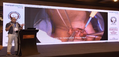 A moment of mentorship where surgical precision meets the spirit of giving.