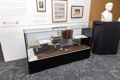 The Chevalier Jackson Traveling Exhibit on display at the AAO-HNSF 2025 Annual Meeting & OTO EXPO in Indianapolis, Indiana.