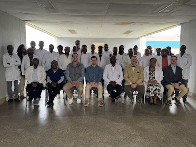 Otology trainees and professors from the University of Kentucky ENT department and the University of Nairobi ENT and Audiology-SLP departments.