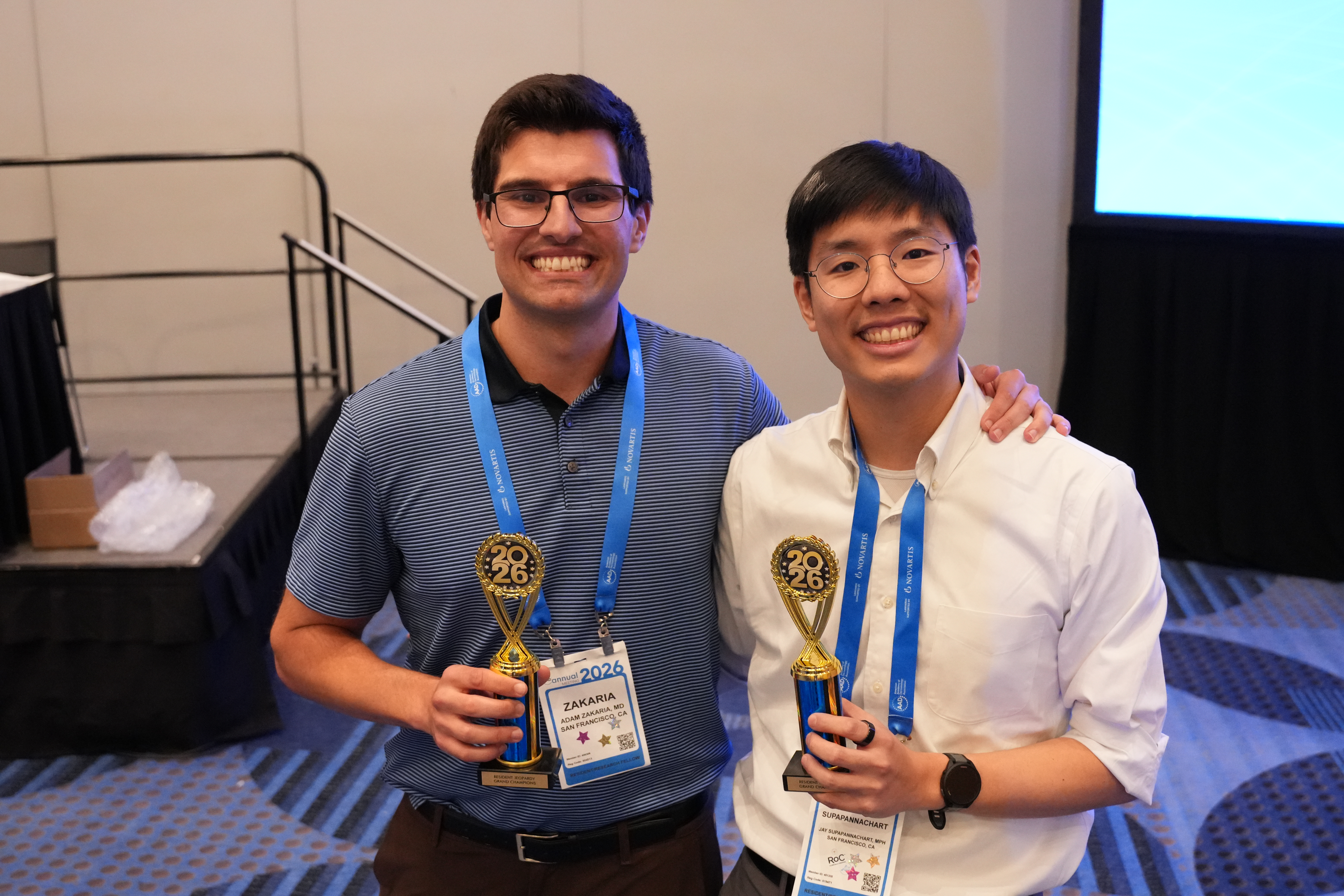 Adam Zakaria and Krittin (Jay) Supapannachart