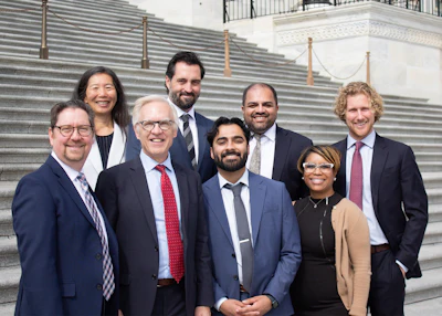 Front row, left to right: Daniel R. Gold, MD, Stephen P. Cragle, MD, Uzair Kahn, Angela Powell, MD. Back row, left to right: Cynthia Go, MD, Shawn Stevens, MD, Ameya Jategaonkar, MD, Austin Swisher, MD.